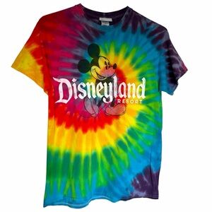 Disneyland Tie-dye Mickey Mouse Shirt Size Medium